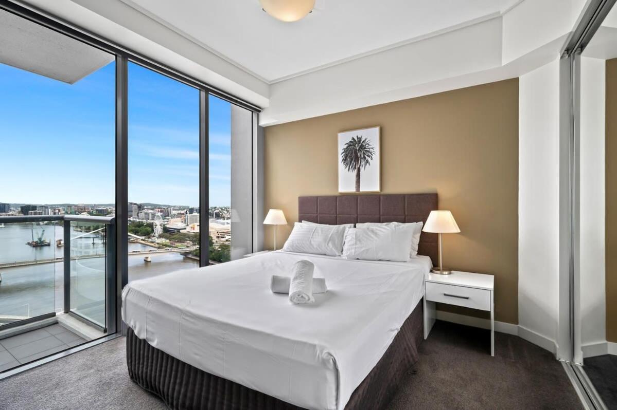 City Living - Brisbane River-View 2 Bedroom Apt Exterior foto